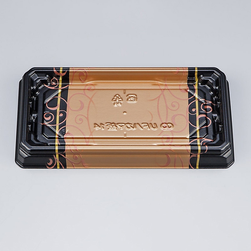 シーピー化成 寿司容器 UFハカマ板 本体 14 みつる金 50枚/袋(ご注文単位20袋)【直送品】