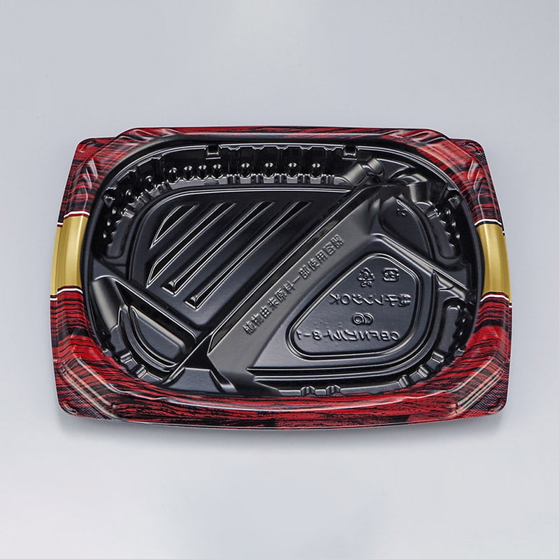 シーピー化成 弁当容器 CBFNビルト 本体 8-1ボルドG 50枚/袋(ご注文単位12袋)【直送品】