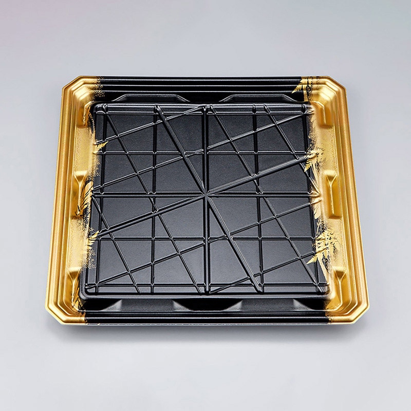 シーピー化成 精肉容器　SFニック　本体 28-28浅 きざし 25枚/袋（ご注文単位12袋）【直送品】