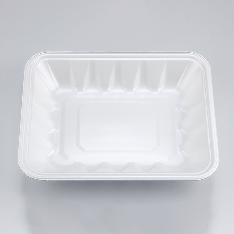 シーピー化成 精肉用トレー 新L大 24-20-38 無地 50枚/袋(ご注文単位8袋)【直送品】