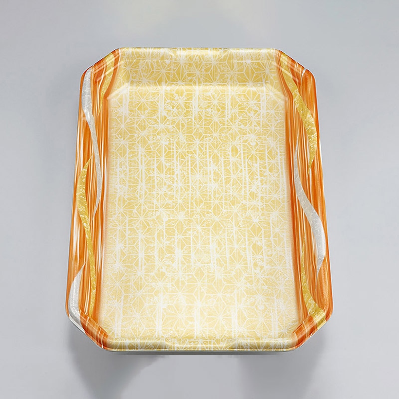 シーピー化成 精肉用トレー L-カク3.8 滝川橙 50枚/袋(ご注文単位6袋)【直送品】