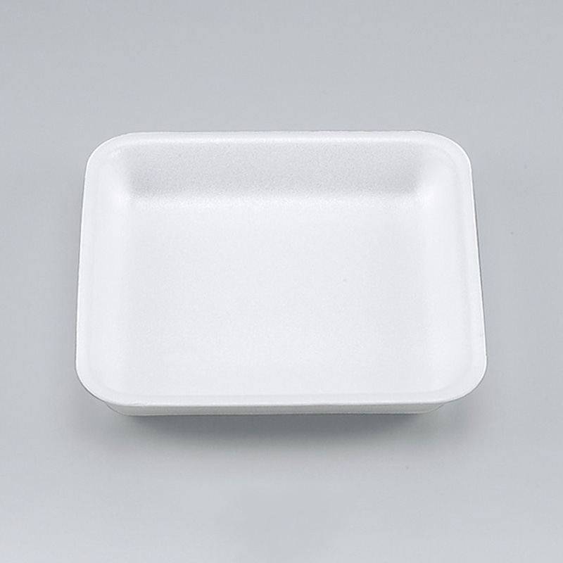 >シーピー化成 汎用トレー V-75 無地 50枚/袋(ご注文単位40袋)【直送品】