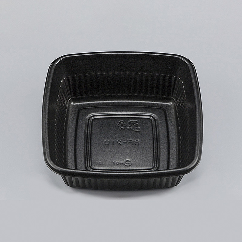 シーピー化成 弁当容器 BF-210 本体 黒 50枚/袋