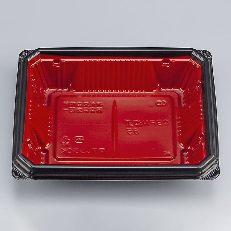 シーピー化成 丼容器 CBFN御重 本体 85 本漆RB 50枚/袋(ご注文単位18袋)【直送品】