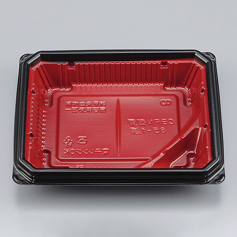 シーピー化成 丼容器 CBFN御重 本体 85-1浅 本漆RB 50枚/袋(ご注文単位18袋)【直送品】