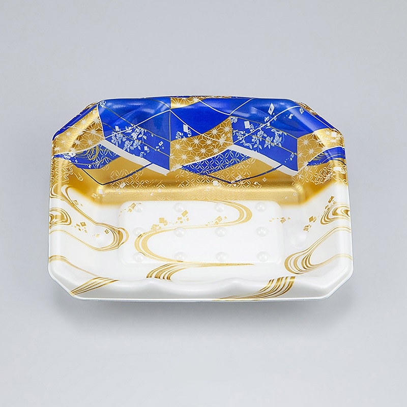 シーピー化成 刺身用トレー SFサシミ 62 海霧青 50枚/袋(ご注文単位24袋)【直送品】