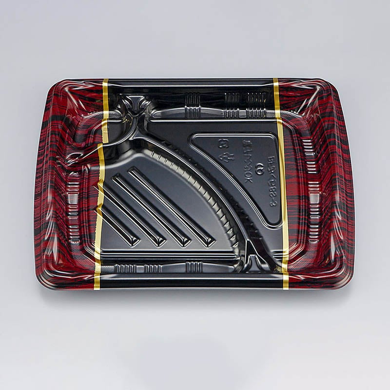 シーピー化成 弁当容器 BFみくら 本体 8S-3 アーバンW 50枚/袋(ご注文単位16袋)【直送品】