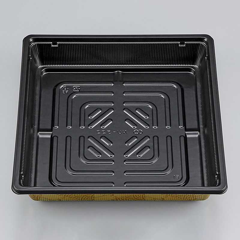 シーピー化成 弁当容器　本体 NU-522 真田金 20枚/袋（ご注文単位12袋）【直送品】