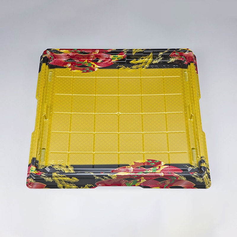 シーピー化成 寿司容器　CZハカマ桶　本体 6（B） 松扇 10枚/袋（ご注文単位10袋）【直送品】