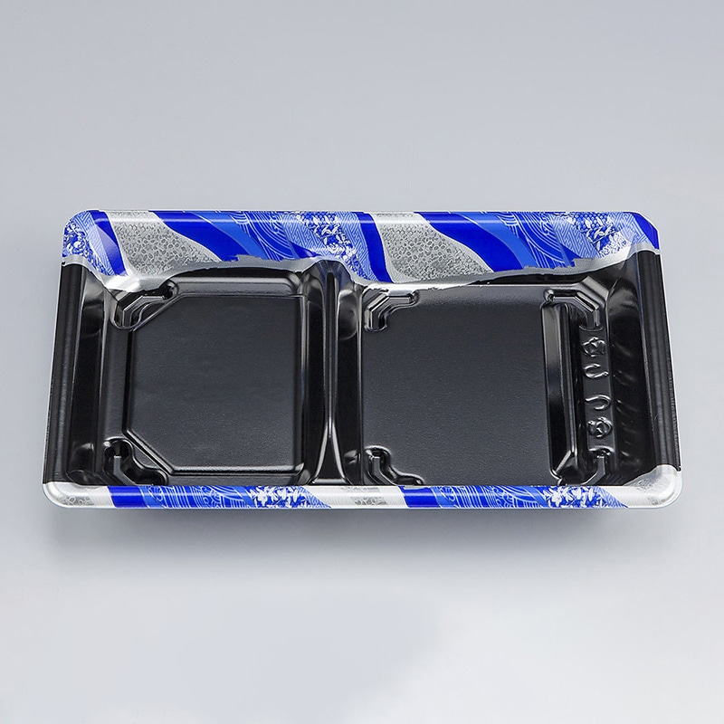 シーピー化成 麺セット容器 SF弁当 本体 57-1 豊潤青銀 50枚/袋(ご注文単位12袋)【直送品】