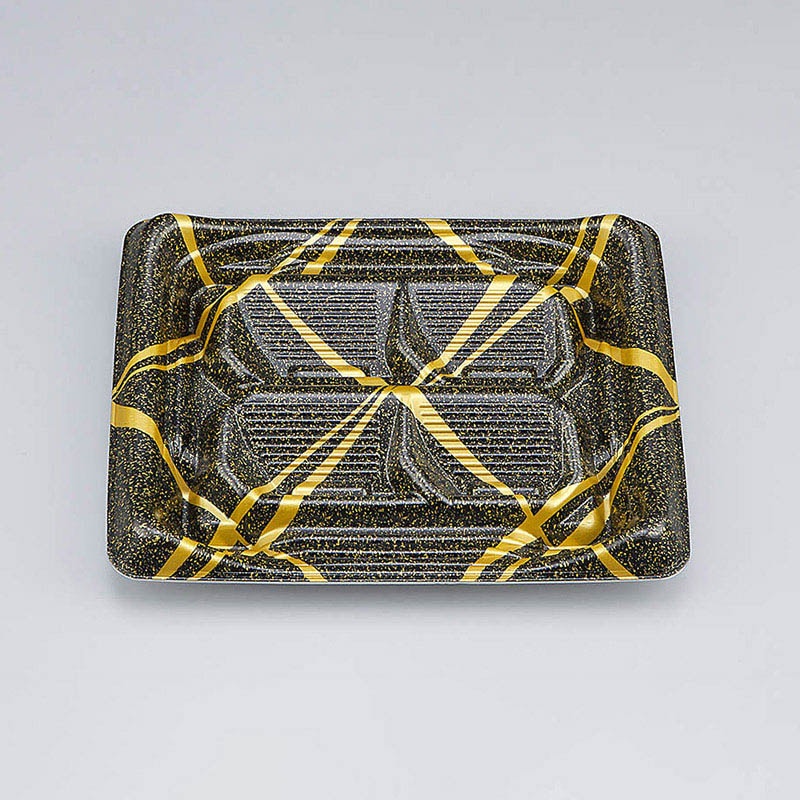 シーピー化成 刺身容器　SFうま盛段　本体 4 雷光 50枚/袋（ご注文単位18袋）【直送品】