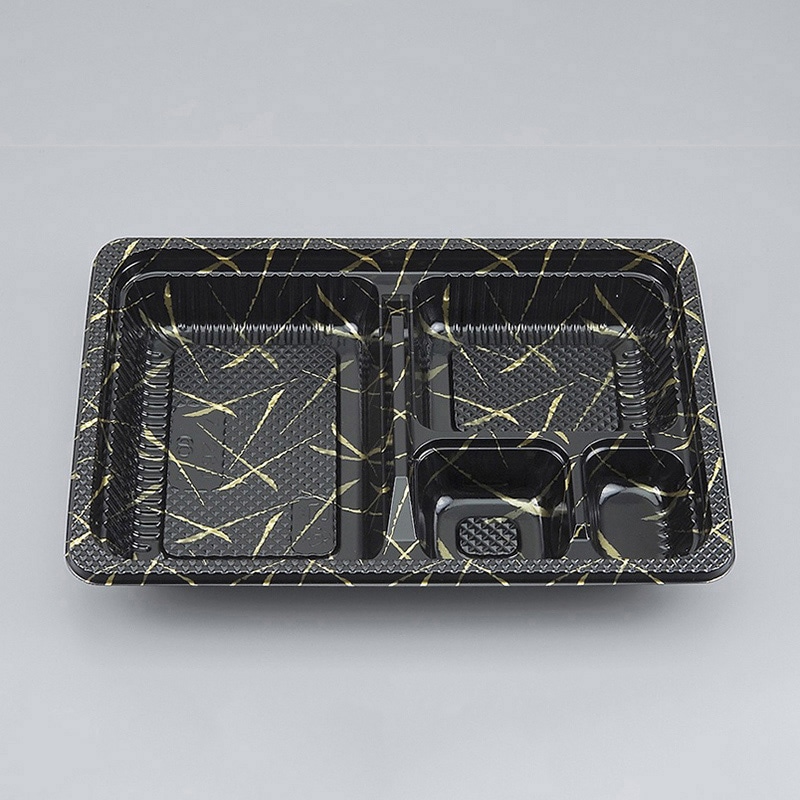 シーピー化成 弁当容器 本体 Z-260(B) 金華 100枚/袋(ご注文単位8袋)【直送品】