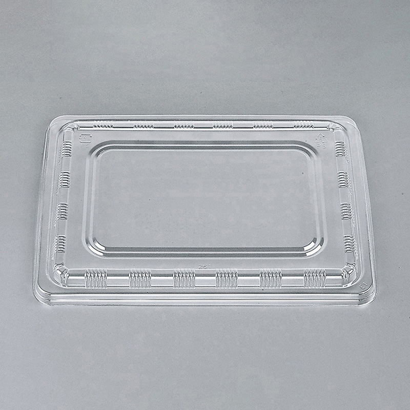 >シーピー化成 弁当容器 透明蓋 Z-261(B) 100枚/袋(ご注文単位8袋)【直送品】