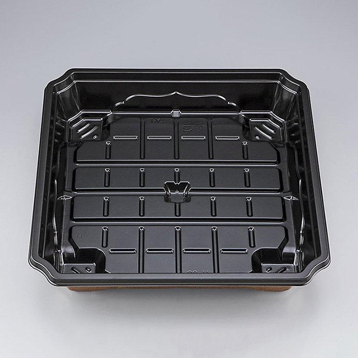 シーピー化成 仕出し弁当容器 本体 U-92（B） 梨地 20枚/袋（ご注文単位8袋）【直送品】