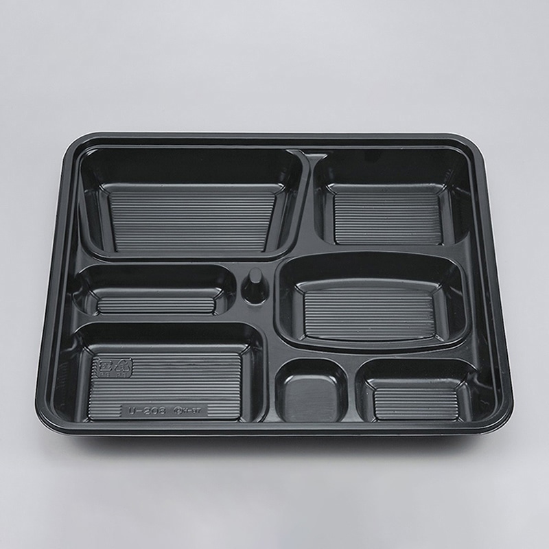 シーピー化成 仕出し弁当容器 本体 U-208（B） 能登 20枚/袋（ご注文単位10袋）【直送品】