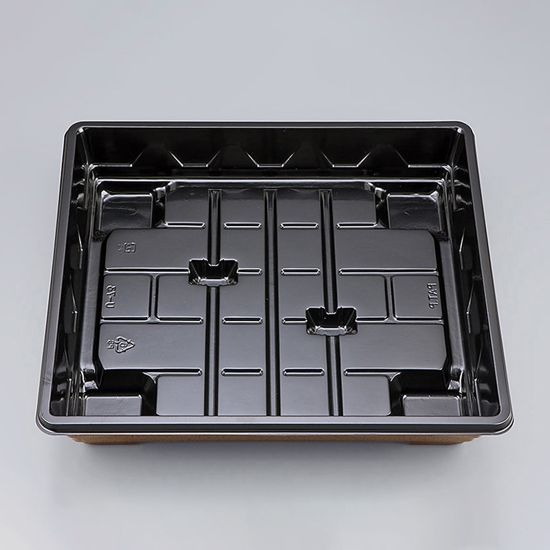 シーピー化成 仕出し弁当容器 本体 U-73（B） 梨地 20枚/袋（ご注文単位10袋）【直送品】