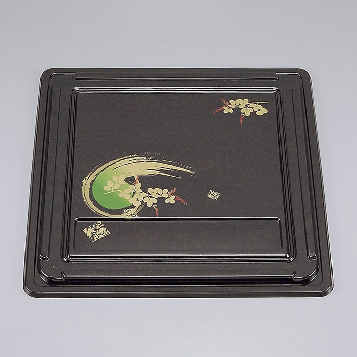 シーピー化成 仕出し弁当容器 共蓋 U-75（B） 萩 20枚/袋（ご注文単位10袋）【直送品】