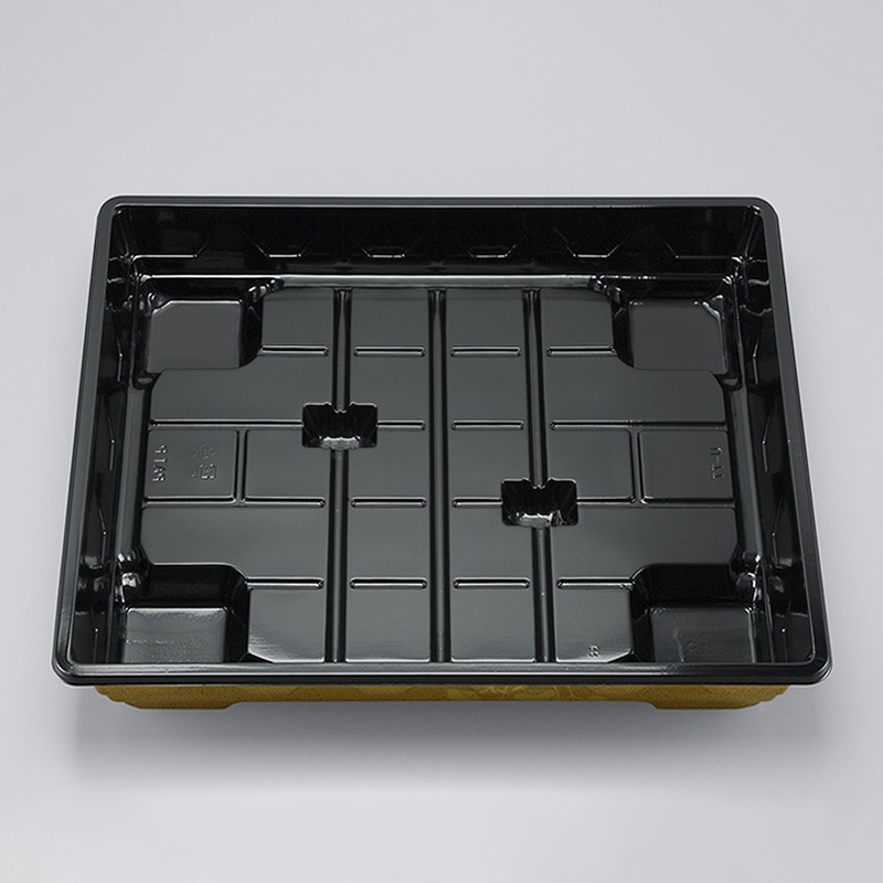 シーピー化成 仕出し弁当容器 本体 U-77（B） 梨地 20枚/袋（ご注文単位6袋）【直送品】