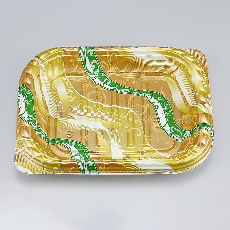 シーピー化成 惣菜容器　BFNプレスク　本体 3 デコールG 50枚/袋（ご注文単位12袋）【直送品】