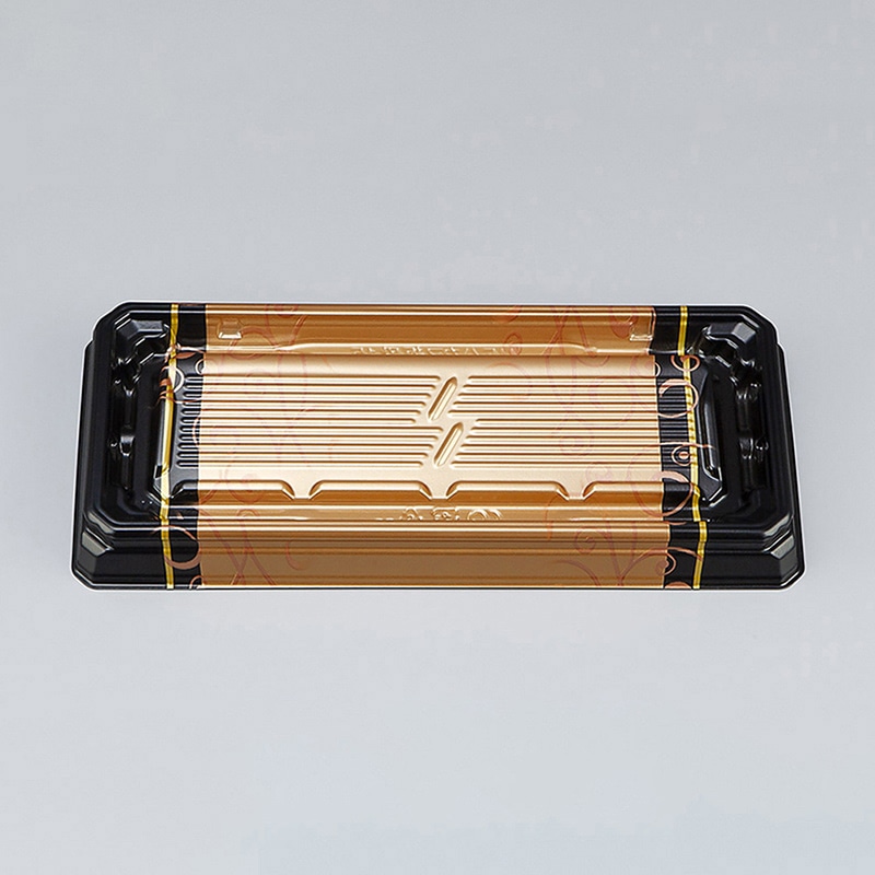 シーピー化成 刺身容器 UFハカマ板段 本体 15 みつる金 50枚/袋（ご注文単位20袋）【直送品】