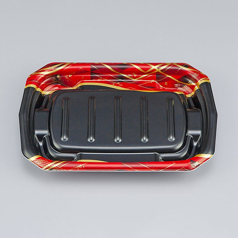 シーピー化成 惣菜容器 TNデリカ内 本体 20S 絹小町赤 50枚/袋(ご注文単位16袋)【直送品】