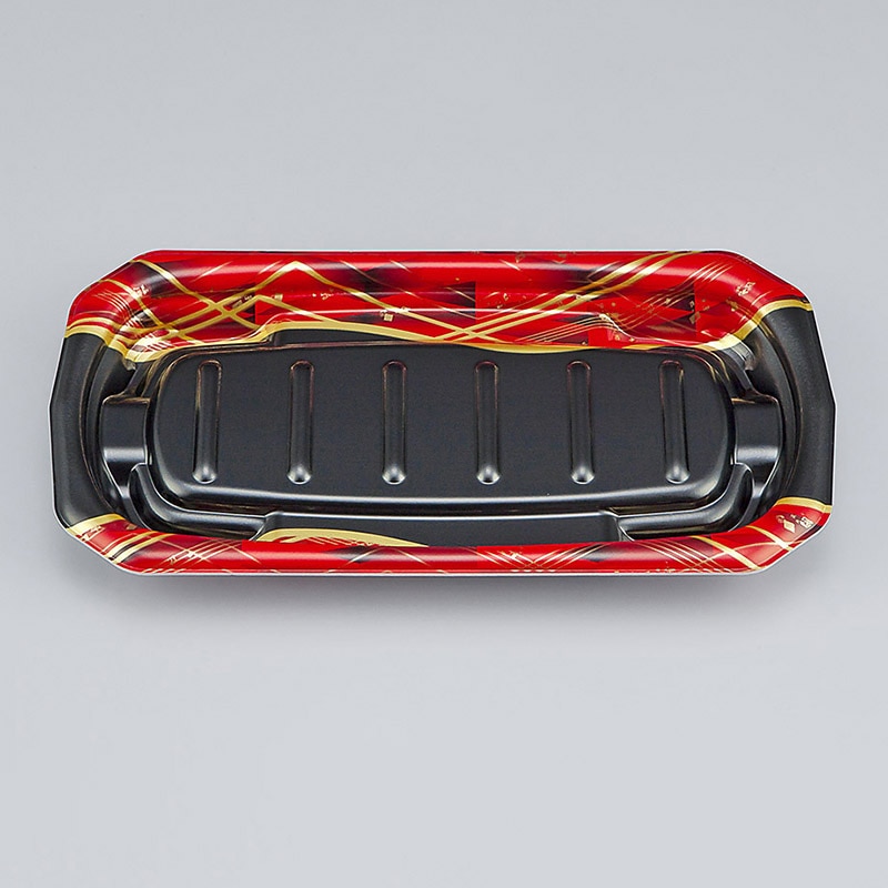 シーピー化成 惣菜容器 TNデリカ内 本体 23 絹小町赤 50枚/袋(ご注文単位12袋)【直送品】