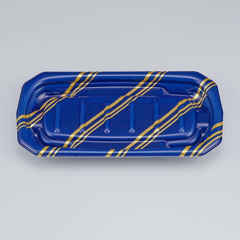 >シーピー化成 惣菜容器 TNデリカ内 本体 23 リッチ紺 50枚/袋(ご注文単位12袋)【直送品】