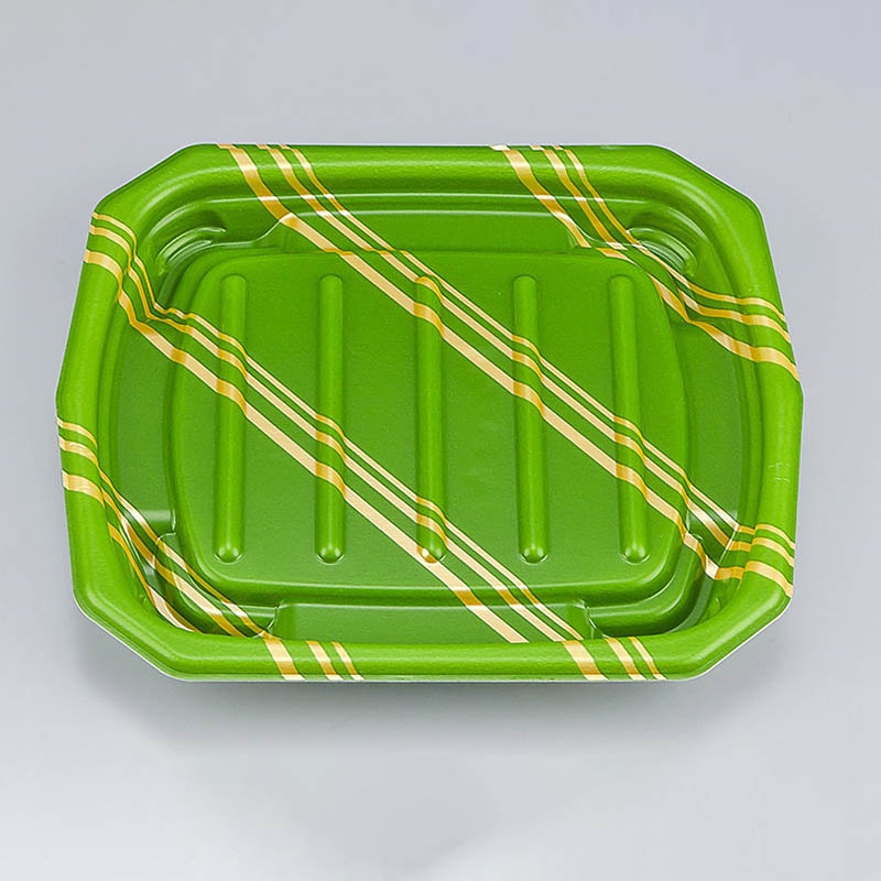 シーピー化成 惣菜容器 TNデリカ内 本体 20 リッチ緑 50枚/袋(ご注文単位12袋)【直送品】