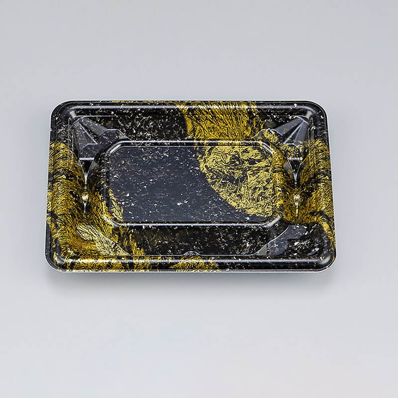 シーピー化成 刺身容器　SF冴盛　本体 15-11 玄石 50枚/袋（ご注文単位24袋）【直送品】