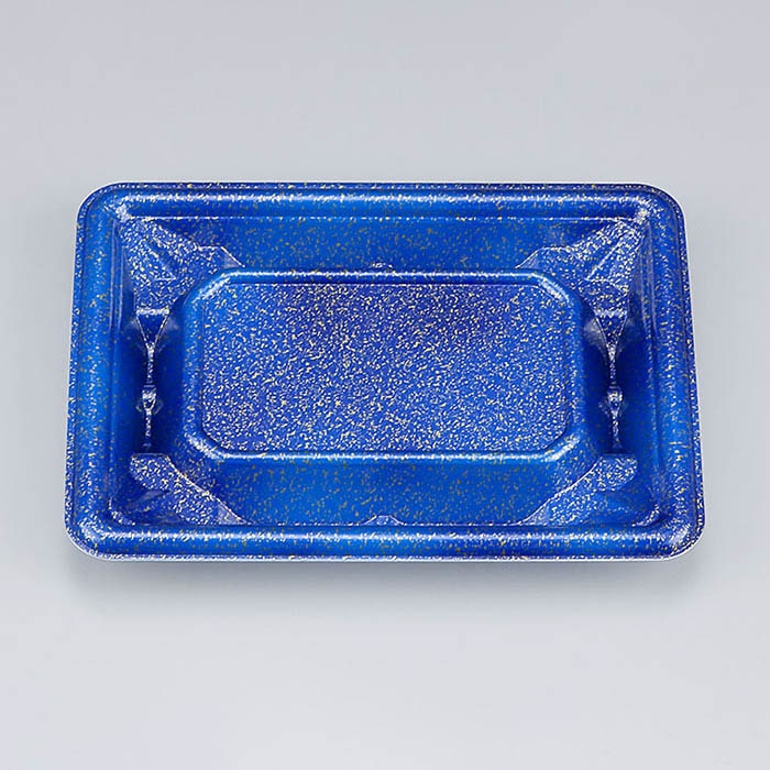 シーピー化成 刺身容器　SF冴盛　本体 15-11 星雲青 50枚/袋（ご注文単位24袋）【直送品】