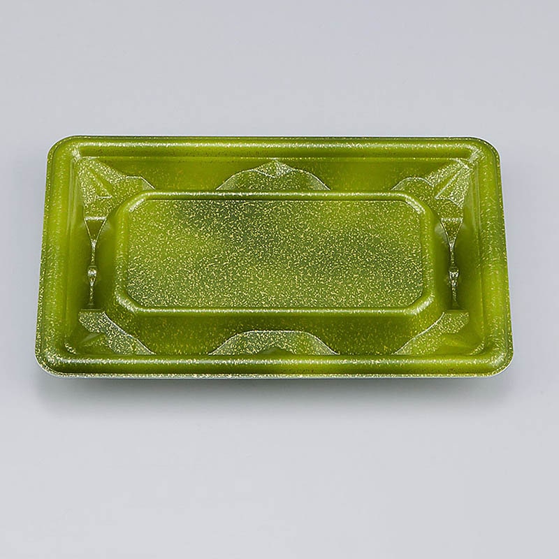 シーピー化成 刺身容器　SF冴盛　本体 17-11 星雲緑 50枚/袋（ご注文単位24袋）【直送品】