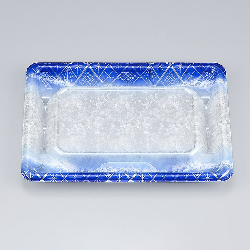 >シーピー化成 刺身容器 SF冴盛 本体 18-13 氷鳴青 50枚/袋(ご注文単位24袋)【直送品】