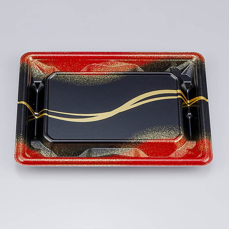 シーピー化成 刺身容器　SF冴盛　本体 19-14 いさご赤 50枚/袋（ご注文単位18袋）【直送品】