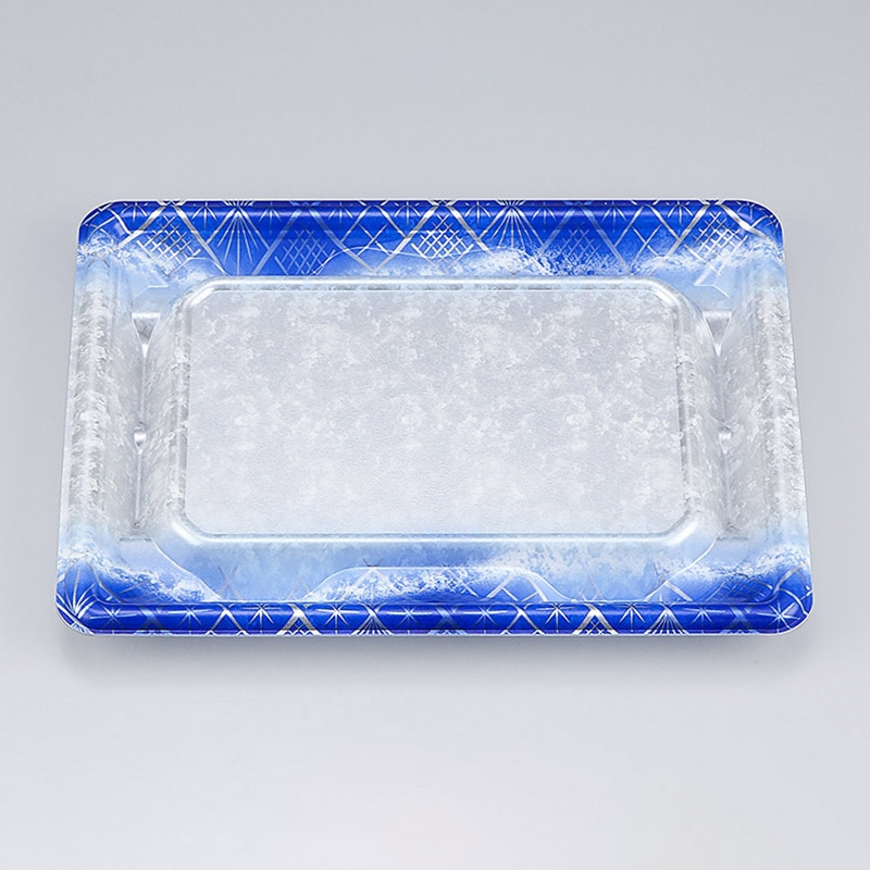 シーピー化成 刺身容器　SF冴盛　本体 19-14 氷鳴青 50枚/袋（ご注文単位18袋）【直送品】