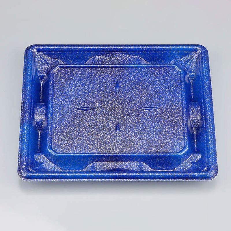 シーピー化成 刺身容器　SF冴盛　本体 19-17 星雲青 50枚/袋（ご注文単位18袋）【直送品】