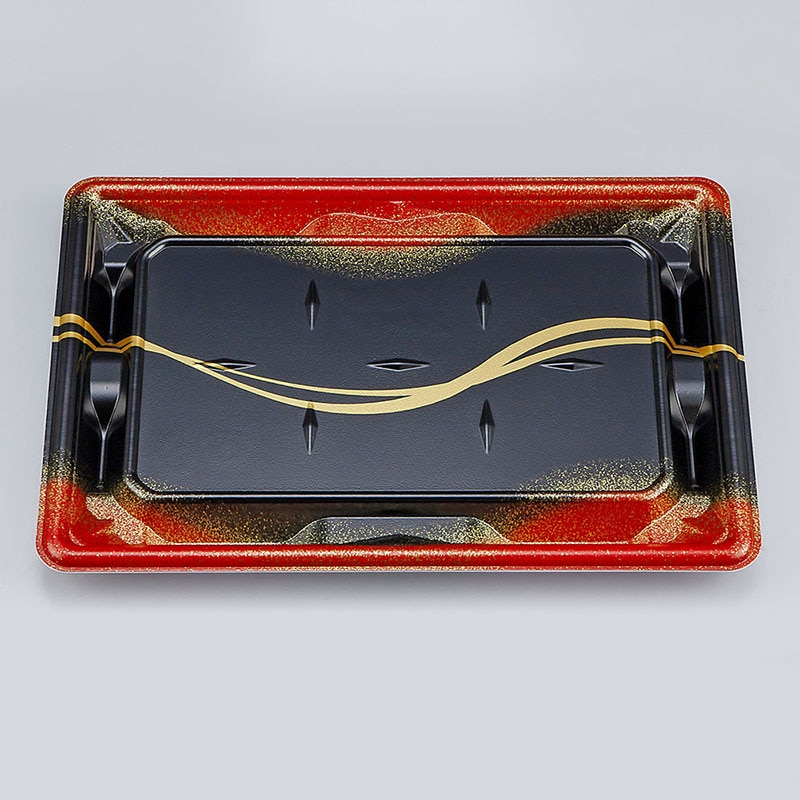 >シーピー化成 刺身容器 SF冴盛 本体 24-17 いさご赤 50枚/袋(ご注文単位12袋)【直送品】