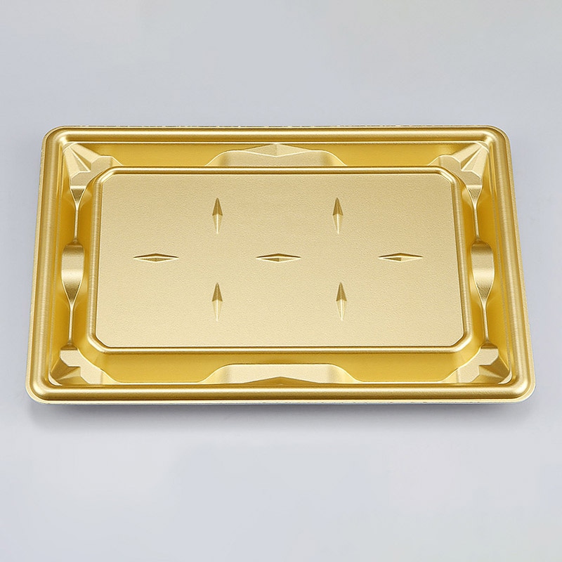 シーピー化成 刺身容器　SF冴盛　本体 24-17 金 50枚/袋（ご注文単位12袋）【直送品】