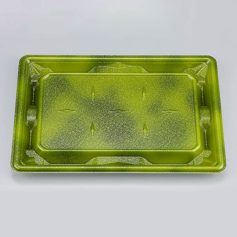 シーピー化成 刺身容器 SF冴盛 本体 24-17 星雲緑 50枚/袋(ご注文単位12袋)【直送品】