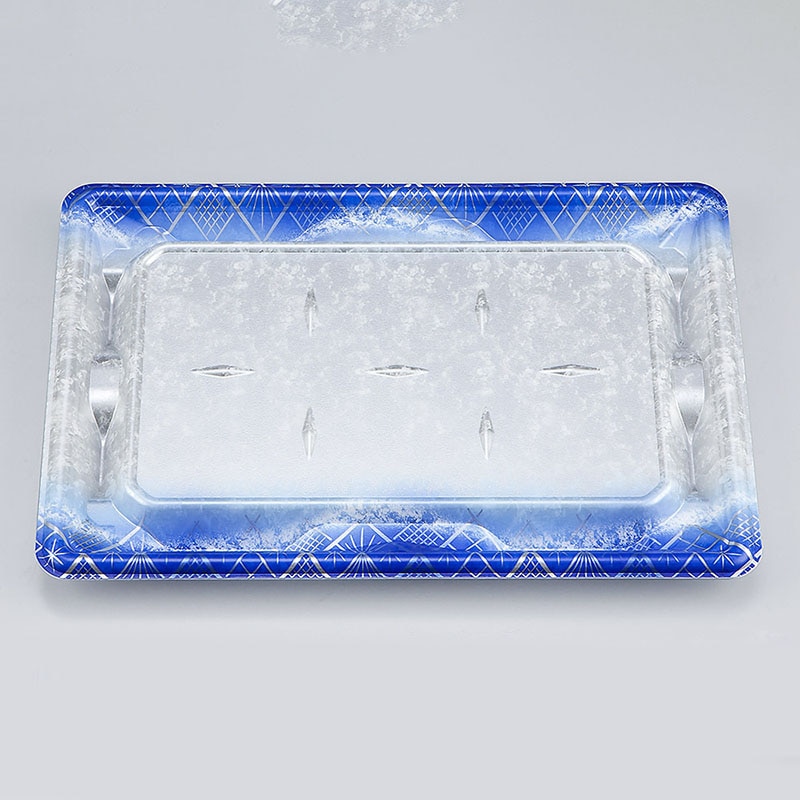 シーピー化成 刺身容器 SF冴盛 本体 24-17 氷鳴青 50枚/袋(ご注文単位12袋)【直送品】