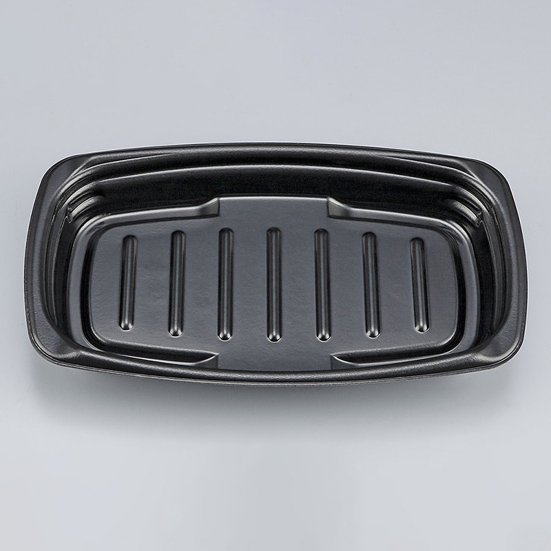 >シーピー化成 惣菜容器　TNデリホカ　本体 25-15 黒 50枚/袋（ご注文単位6袋）【直送品】