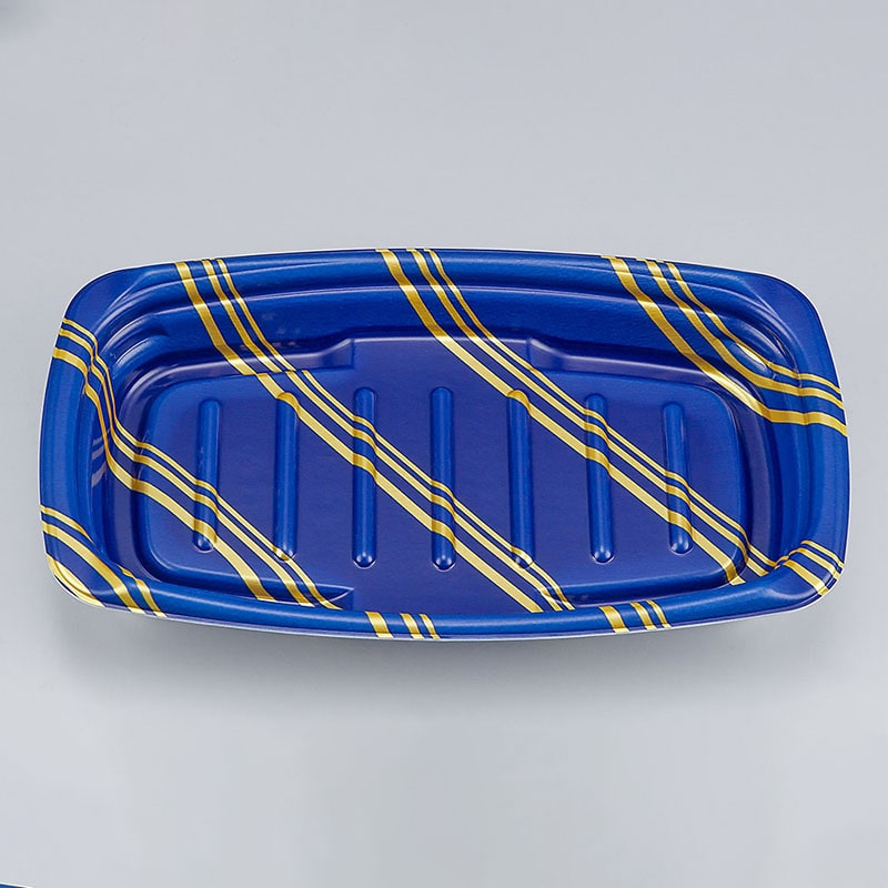 >シーピー化成 惣菜容器 TNデリホカ 本体 25-15 リッチ紺 50枚/袋(ご注文単位6袋)【直送品】