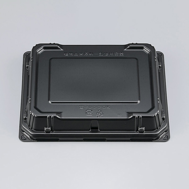 シーピー化成 丼容器　CBFN御重　本体 CBFN御重85　黒共嵌合蓋  50枚/袋（ご注文単位18袋）【直送品】