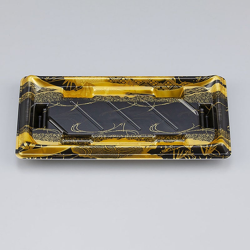 シーピー化成 寿司容器 SF美角 本体 14 波折 50枚/袋(ご注文単位24袋)【直送品】