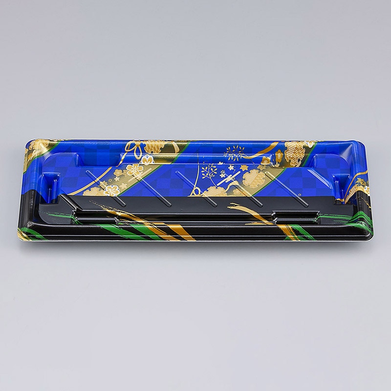 シーピー化成 寿司容器 SF美角 本体 16 丹心青 50枚/袋(ご注文単位20袋)【直送品】