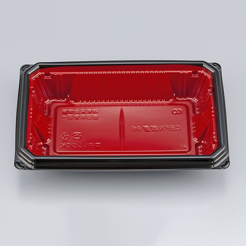 シーピー化成 丼容器 CBFN御重 本体 86 本漆RB 50枚/袋(ご注文単位16袋)【直送品】