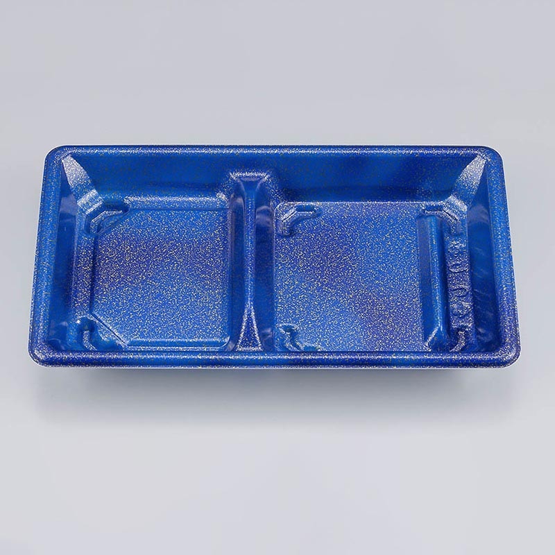 シーピー化成 麺セット容器 SF弁当 本体 57-1 星雲青 50枚/袋(ご注文単位12袋)【直送品】