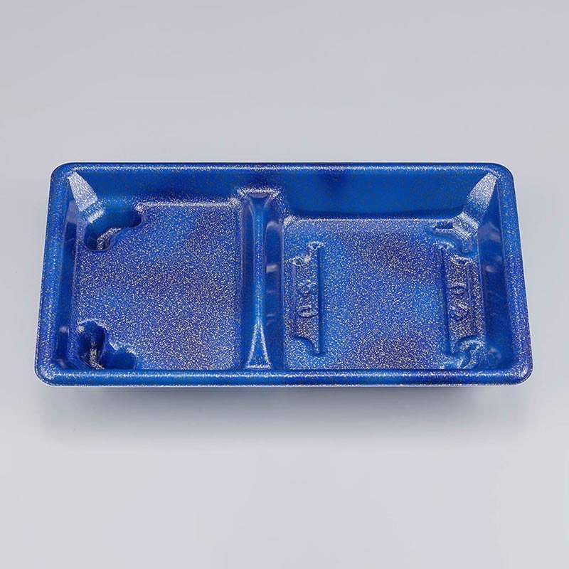 シーピー化成 麺セット容器 SF弁当 本体 57-2 星雲青 50枚/袋(ご注文単位12袋)【直送品】