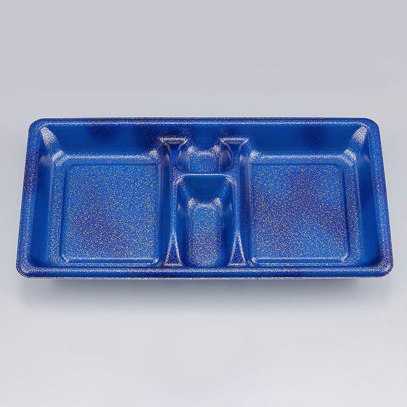 シーピー化成 麺セット容器 SF弁当 本体 59(R) 星雲青 50枚/袋(ご注文単位12袋)【直送品】