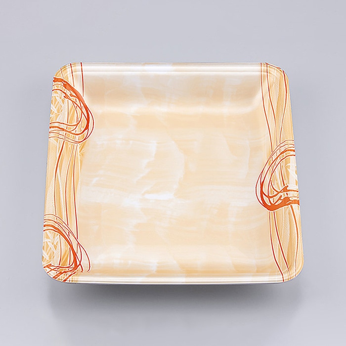 シーピー化成 汎用トレー 新LL 22-30 ゆうすい薄橙 100枚/袋(ご注文単位12袋)【直送品】