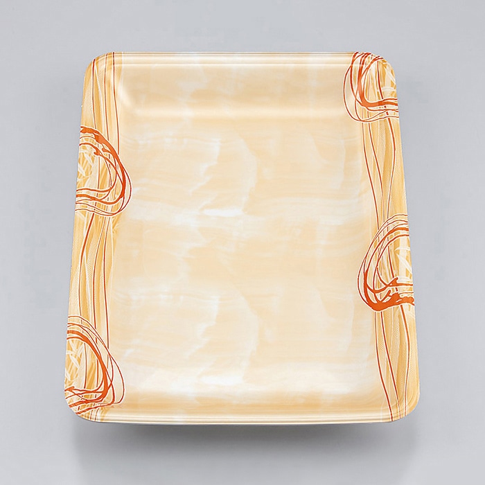 >シーピー化成 汎用トレー 新LL 28-30 ゆうすい薄橙 100枚/袋(ご注文単位9袋)【直送品】